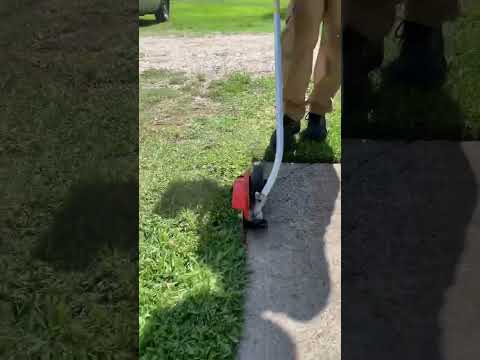 Trying out my new LAWN EDGER! #lawncare #edger #mow