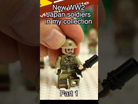 WW2 Japan soldiers in my collection #shorts #lego