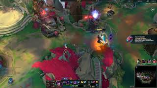 Syndra stealing enemy nexus and moving it to allied nexus. Nexus blitz glitch.