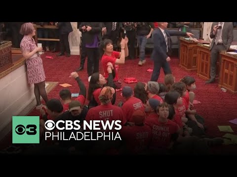 Several protesters arrested in Philadelphia ahead of votes on proposed Sixers arena