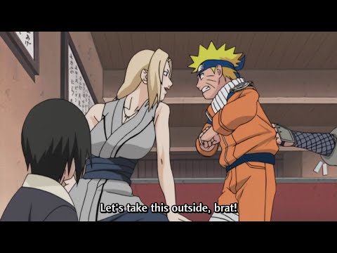 NARUTO MEETS TSUNADE FOR FIRST TIME