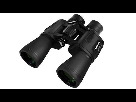 LUXUN 10X50 HD Binoculars for Adults Light Night Vision