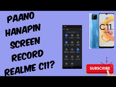 Paano hanapin screen record realme C11 phone?#paanohanapinscreenrecord #realmec11 #screenrecord