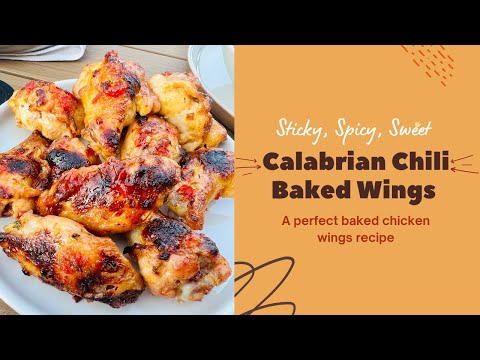 Baked Calabrian Chili Chicken Wings (Tutorial)