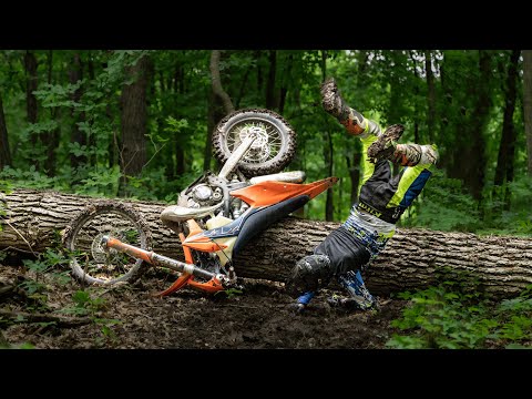 15 Ways How to Cross a Log on a Dirtbike