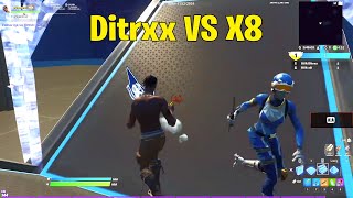 OVA Ditrxx VS OVA X8 1v1 Buildfights