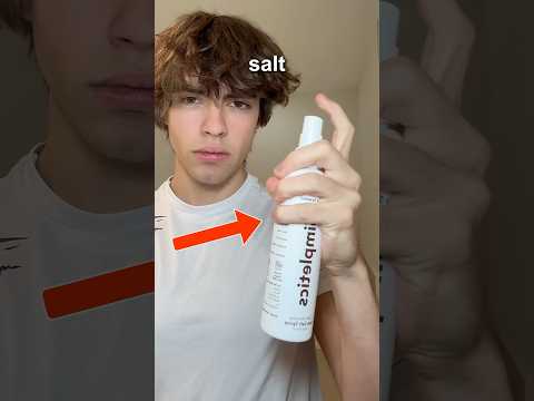 How actually use Sea Salt Spray 🤝