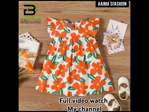 trending for baby girl dres new stylish designs for baby 1 to 8 year|| @Aaimafashion #ytshorts