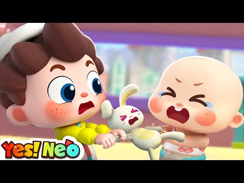 Play with Toys Gently, Baby! | Sharing is Caring | Nursery Rhymes & Kids Songs | Yes! Neo