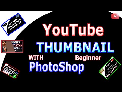 How to Make YouTube Thumbnail with Photoshop 2021