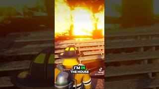 I might get FIRED on my first day!🔥 #newgames2024 #firefighter #firefightersimulator #funnymoments