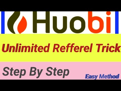 ||Huobi Pro new trick|| How to make unlimited refferel on huobi exchange in urdu hindi simple method