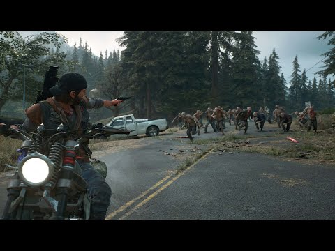 Days Gone zombie survival gameplay