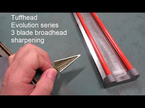 Tuffhead, Evolution Series, 3 blade sharpening