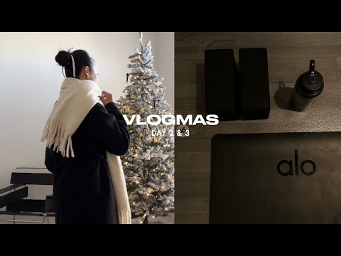 VLOGMAS | christmas parade, workout with me, sunday reset