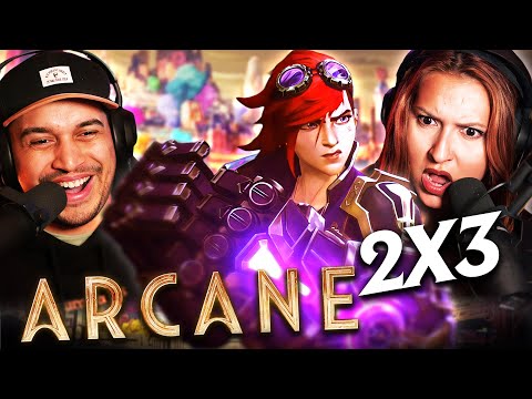 ARCANE SEASON 2 EPISODE 3 REACTION - AT THE EDGE OF OUR SEATS! - 2X3 - FIRST TIME WATCHING - REVIEW