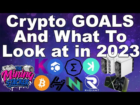 Crypto Mining Goals and Things to Watch in 2023 for all GPU ASIC and Helium Miners #gpumining #asics