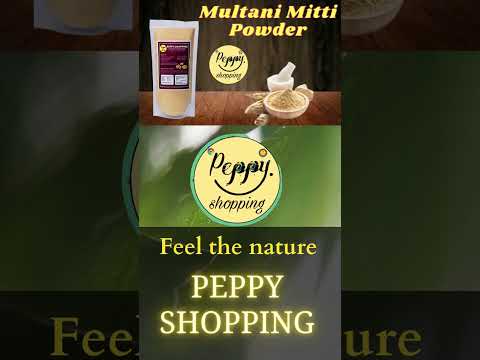 PEPPY SHOPPING MULTANI MITTI POWDER FOR FACE AND HAIR #shorts #PEPPYSHOPPING #multanimitti