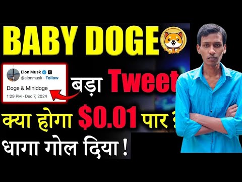 Baby Dogecoin News Today | Burning | BabyDoge Coin Price $0.01 | Binance Listing