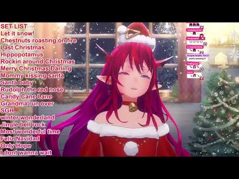 SantaRyS Sings You're A Mean One Mr. Grinch【IRyS' Christmas Unarchived Karaoke】