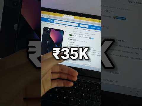 🤑 iPhone 13 ₹35K , iPhone 14 ₹42K & iPhone 15 ₹50K #bigbilliondays2024 #bbdsale2024 😱