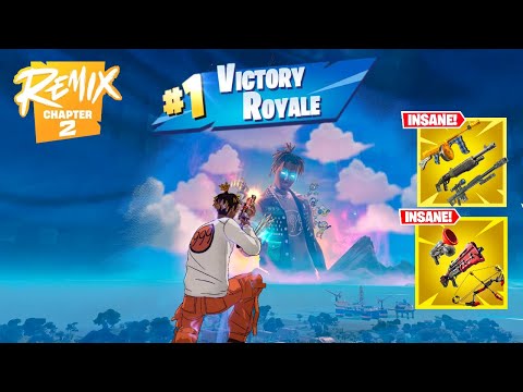 110 Kill Solo Vs Squads Wins Gameplay Full Game (Fortnite Chapter 2 Remix Ps4 Controller)