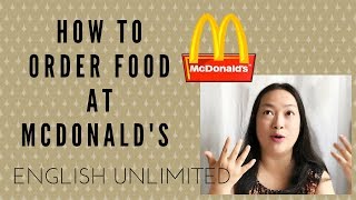 实用英语在麦当劳点餐-order food at mcdonald's|基础英语|开心生活学英语