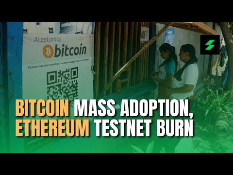 BTC Mass Adoption, ETH Testnet Burn | XRP, ADA, EOS Ideas