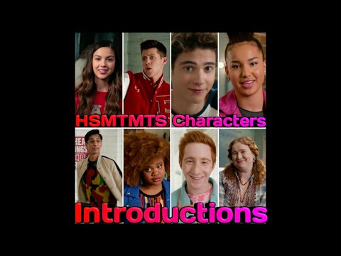 HSMTMTS Characters Introductions | #HSMTMTS S1 | Disney +