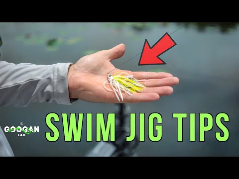 How to FISH the GOOGAN GRASS HERO Swim JIG ! ( Bass Fishing Tips)