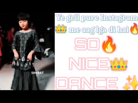 New viral video 🔥 ye  8 yers  gril ne pure Instagram me aag lga di hai 👑✨