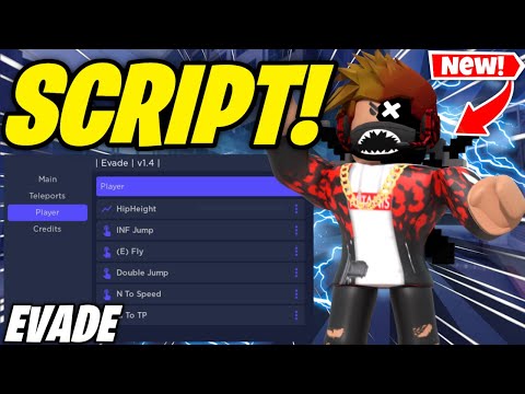 Roblox Evade Script Hack PASTEBIN 2023 | AUTOFARM + AUTO SPRINT + GOD MODE