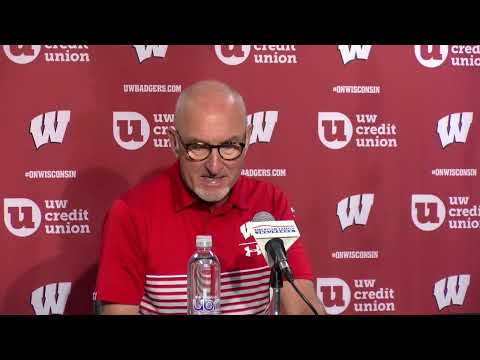 Mick Byrne Media Conference || Wisconsin Cross Country || Sept. 16, 2024