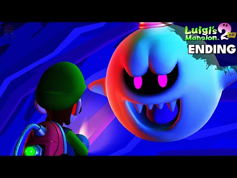 Luigi's Mansion 2 HD - ENDING - King Boo Final Boss Fight!