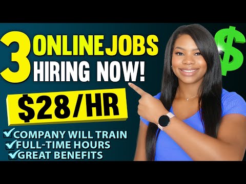 3 Hiring Immediately Work From Home Jobs - Up to $28.27 Per Hour!