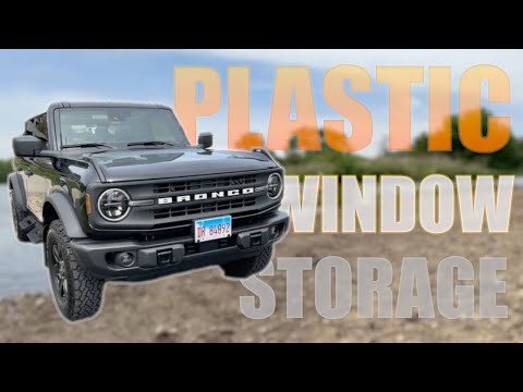 Protect the Plastic Windows of Bronco Soft Top. MUST HAVE!!!