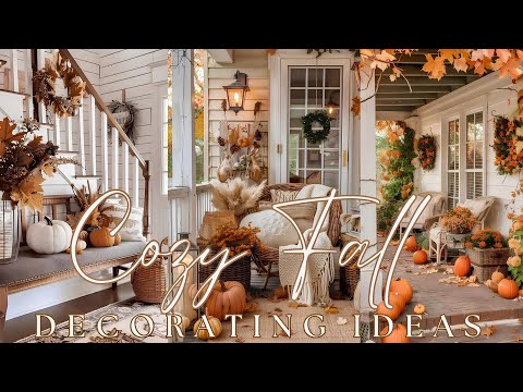 🍂FALL INTO COZY | Transform Your Home with These Simple Tips to Create a Relaxing Autumn Retreat! 🎃