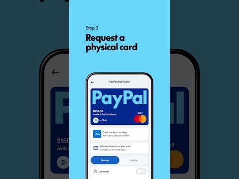 How To Get A Physical PayPal Debit Card