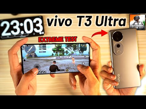 vivo T3 Ultra BGMI Test With FPS Meter & Battery Drain Test - Should You Buy?