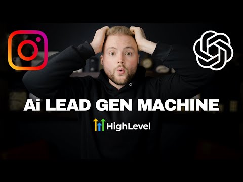 Build An Ai Lead Gen Machine With Instagram and GoHighLevel!