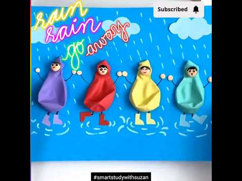 Rain Rain go away 🌧️☔|Beautiful balloon craft ideas 🎉🥳#shorts #shorts #ytshorts #trending #viral