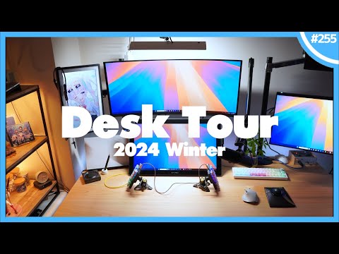 My 2024 PC Desk Setup / a Japanese university student