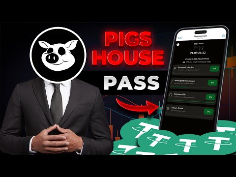 PIGSHOUSE PASS || $pigshouse Airdrop Requirements -  LISTING DECEMBER