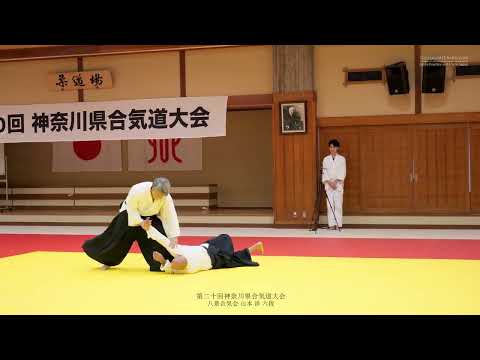 Hiroshi Yamamoto, 6th Dan, Hakkei Aikikai - 20th Kanagawa Prefecture Aikido Federation Demonstration