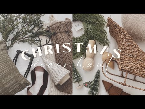 Christmas Decor Haul 2023 || Target, Amazon, Kirklands, HomeGoods, Hobby Lobby & Pottery Barn