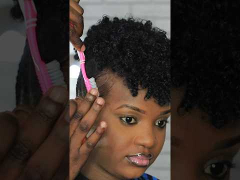 Those With Broken Hairline This Hairstyle Is For You. #naturalhair