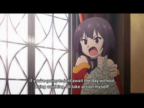 Megumin and bubble warps - KONOSUBA 3