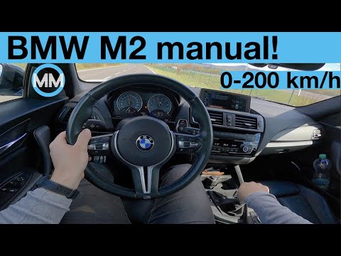 BMW M2 M Performance POV Test Drive + Acceleration 0-200 km/h