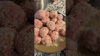 Home made meatballs #italianfood #meatballs #cookingathome