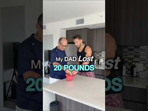 My Dad Lost 20 LBS in only 2 Months by following my program